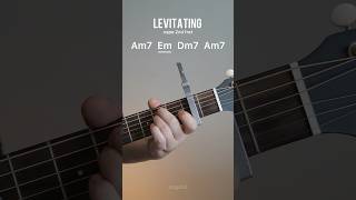 Levitating Dua Lipa Guitar Tutorial  Levitating Guitar Karaoke shorts [upl. by Nappie]