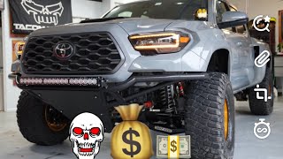 Long Travel Toyota Tacoma Price Breakdown [upl. by Juditha]