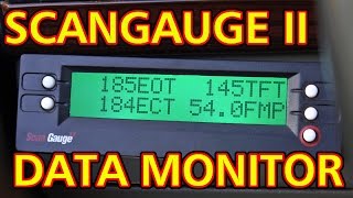 📟SCANGAUGE II Engine Data Monitor  in our Powerstroke Ford F250 [upl. by Lightfoot327]