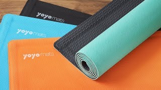 What if your yoga mat rolled itself [upl. by Atsyrc]