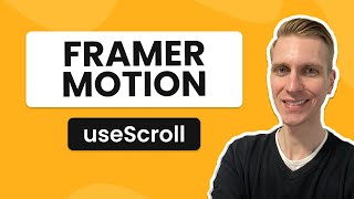 Framer Motion ScrollBased Animation with useScroll Hook [upl. by Haneekas878]