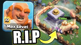 ALL MAX BOXER GIANTS vs MAX CRUSHER  Clash Of Clans BUILDER VILLAGE SHOWDOWN [upl. by Inor306]