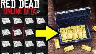 How To Get UNLIMITED GOLD amp TREASURE in Red Dead Redemption 2 Online Easy Money Tips RDR2 [upl. by Pazice]