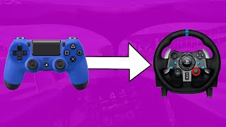 Convierte tu Mando de Play 4 en Volante usando el Giroscopio  Prueba en F1 2022 [upl. by Enrol]