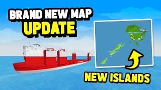 NEW MAP UPDATE in Roblox Shipping Lanes [upl. by Mack]