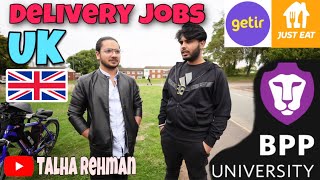 Delivery Jobs Birmingham  Account amp Finance BPP University  Ft TalhaRehman11  Just Eat Getir [upl. by Bowler]