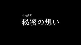 가사해석타케우치 미유竹内美宥－비밀의 마음秘密の想い [upl. by Gerfen]