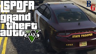 GTA Cops  GTA Five GTA V  LSPDFR Patrol  Wheel Cam  Episode 25 [upl. by Annoed]