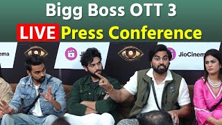 Bigg Boss OTT 3 Media Episode LIVE Media Round Full Episode Video Press Conference Inside [upl. by Gans]