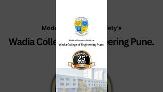 Best Engineering College in Pune MESs Wadia Engineering College [upl. by Veronike21]