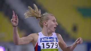 Womens 400m T37  final  2015 IPC Athletics World Championships Doha [upl. by Mirth657]