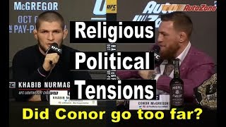 Khabib vs Conor Press Conference – Religion and Politics [upl. by Gavin381]