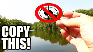 Desperate Fishing Channels Will Steal This Bass Fishing Setup [upl. by Kolivas]