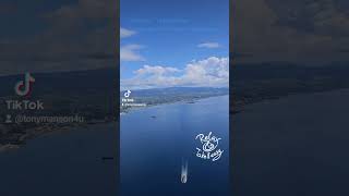 Hyperlapse from Visale to Henderson in the Solomon Islands [upl. by Anelra]