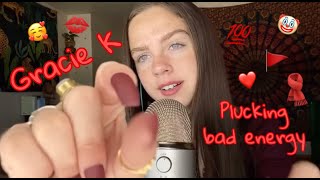 ASMR gracie k plucking compilation [upl. by Dyane278]