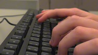 ASMR  Keyboard Typing  No Talking [upl. by Neerroc]