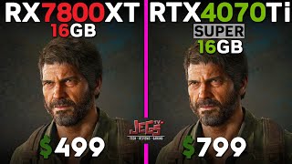 RX 7800 XT vs RTX 4070 Ti Super  Tested in 15 games [upl. by Vlada174]