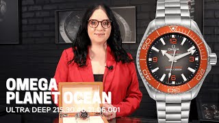 Omega Seamaster Planet Ocean Ultra Deep Mens Watch 21530462106001 Review  SwissWatchExpo [upl. by Erolyat315]