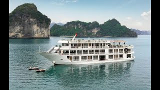 Halong Cruises Alisa Cruise in Halong Bay Viet Flame Tours [upl. by Ermey]