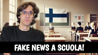 La FINLANDIA introduce LEZIONI di FAKE NEWS a SCUOLA [upl. by Afrikah]