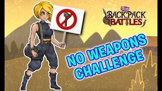 Can A Berserker Beat Backpack Battles With NO WEAPON [upl. by Nitsrek]