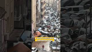 La DANA destroza Valencia inundaciones carros a la deriva y personas desaparecidas valencia [upl. by Sigismond]