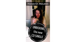 Midnight Tribes Hansi unboxes CD single Hyenas  Karma Sweep In Day [upl. by Ellinnet184]