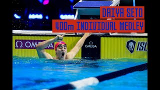 WORLD RECORD  Daiya Seto Mens 400m Individual Medley  ISL  FULL RACE  Las Vegas [upl. by Aikemit]