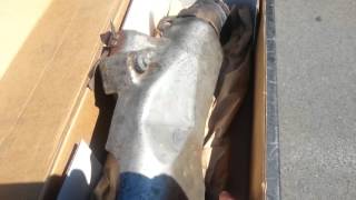 A couple of tips on How to remove a downpipe on a Duramax LBZ [upl. by Thisbe]