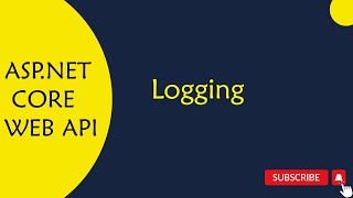 ASPNET Core WEB API  39Logging in ASPNET Core Web API in Telugu [upl. by Vlad998]