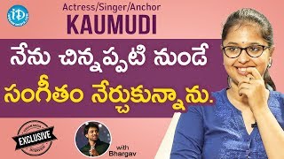 AnchorActressSinger Kaumudi Nemani Exclusive Interview  Talking Movies With iDream [upl. by Rainger645]