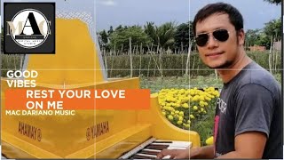 Rest Your Love On MeBee Gees I cover version of Mac Dariano [upl. by Eimorej]