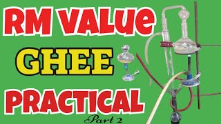 घी की RM और PV वैल्यू कैसे निकाले  How to determine the RM and PV value of ghee part 2 [upl. by Asiar]