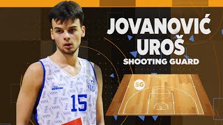 Jovanovic Uros 2023 basketball player [upl. by Marquita]