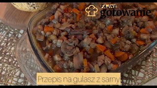 Przepis na gulasz z sarny [upl. by Ahsito537]