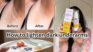 How to remove darkness from underarms underarms bodycare skinbrightening [upl. by Reklaw]