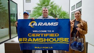 Rams Celebrate Los Angeles Small Business Owner Jesse Perez  Certified RamsHouse [upl. by Winnah]