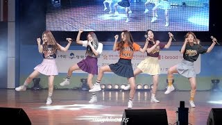 150813 레드벨벳RedVelvet  행복 Happiness Choreography 청소년스마트영상콘테스트 by drighk 직캠fancam [upl. by Ylecara]