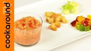 Gazpacho andaluso  Ricetta Gazpacho di verdure [upl. by Shamus]