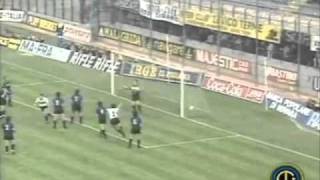 199091 Inter Atalanta 20 Coppa UEFA 20 mar 1991 [upl. by Mcconaghy]