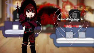 Descendants OG CharactersFtRed and Uma react to Red Song [upl. by Zilber]