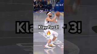 Klay Thompson’s 1st bucket back in the Bay 🏆Shorts [upl. by Fiann]