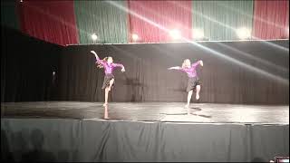 concours de danse Saint Mart 2023 Duo jazz Océane amp Alaia [upl. by Ecinnej]