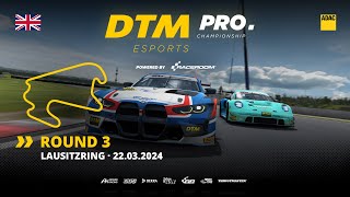 Round 3 Lausitzring  DTM eSports  ReLive  English [upl. by Louis316]