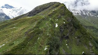 Ariel View of BRYNDLI 4k GIMMELWALDSwitzerlandnature viralreels viral viralvideo swissalps [upl. by Leigha]