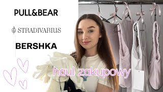 haul zakupowy wyprzedaże ✨ bershka 🎀 pullampbear 🧸 stradivarius 🎼 [upl. by Erdnaxela]