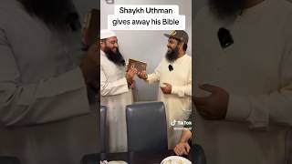 🏆 🎉 onetruemessagefoundation WINS Shaykh Uthman’s BIBLE 🥳 [upl. by Elleneg]