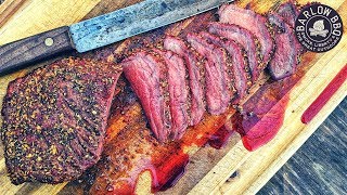 Smoked Tri Tip with the Slow N Sear  Weber Kettle Grill  Barlow BBQ [upl. by Dulsea]