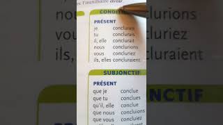 Le verbe conclure au conditionnel présent conjugaison apprendre education français [upl. by Anid]