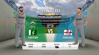 PAK VS ENG THIRD TEST MATCH WCC3 GAMEPLAY 🇵🇰  cricketlover [upl. by Ardnoet]